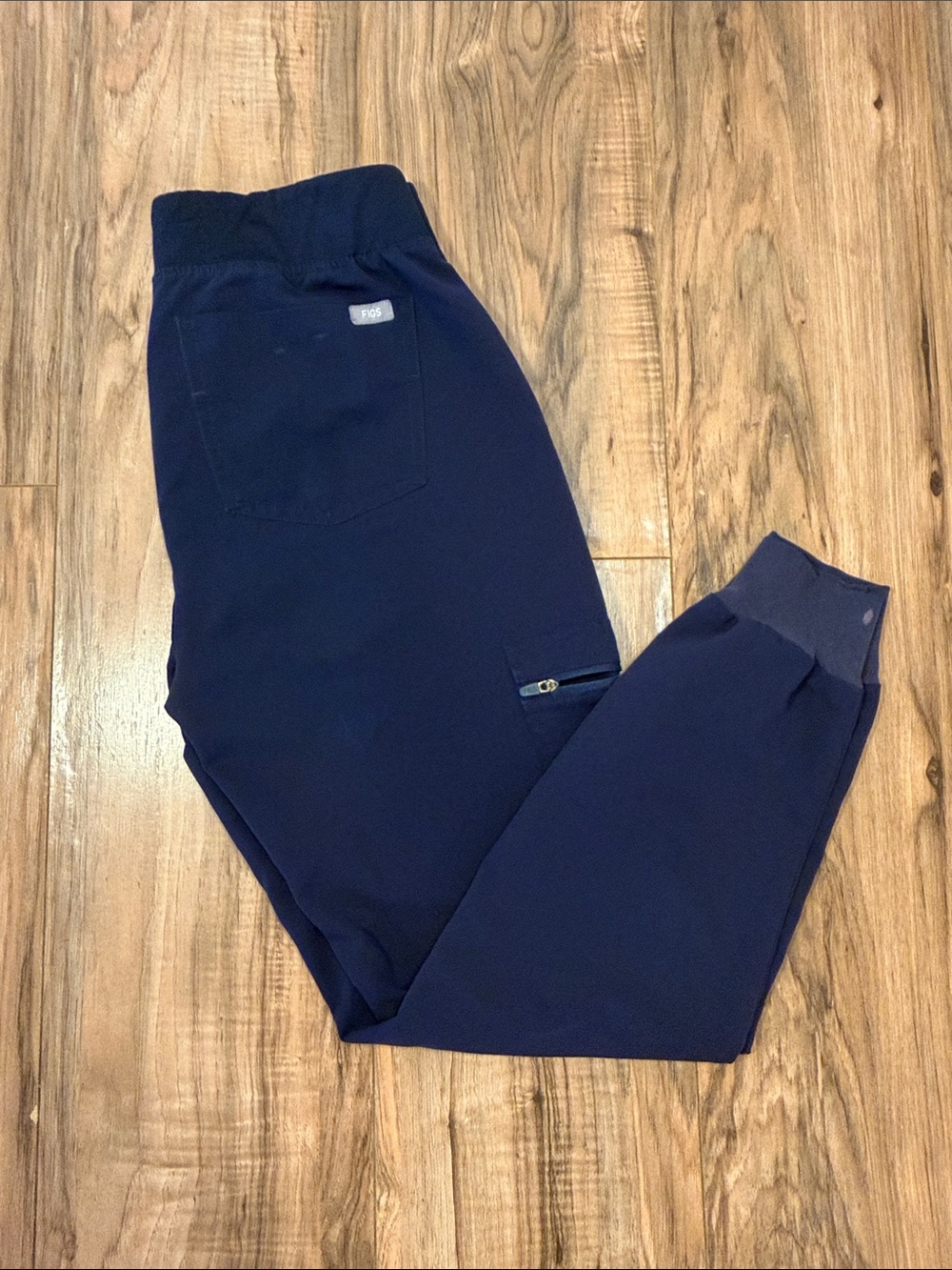Figs - Women's Navy Zamora - Petite Jogger Scrub Pants - XS - Petite / Navy